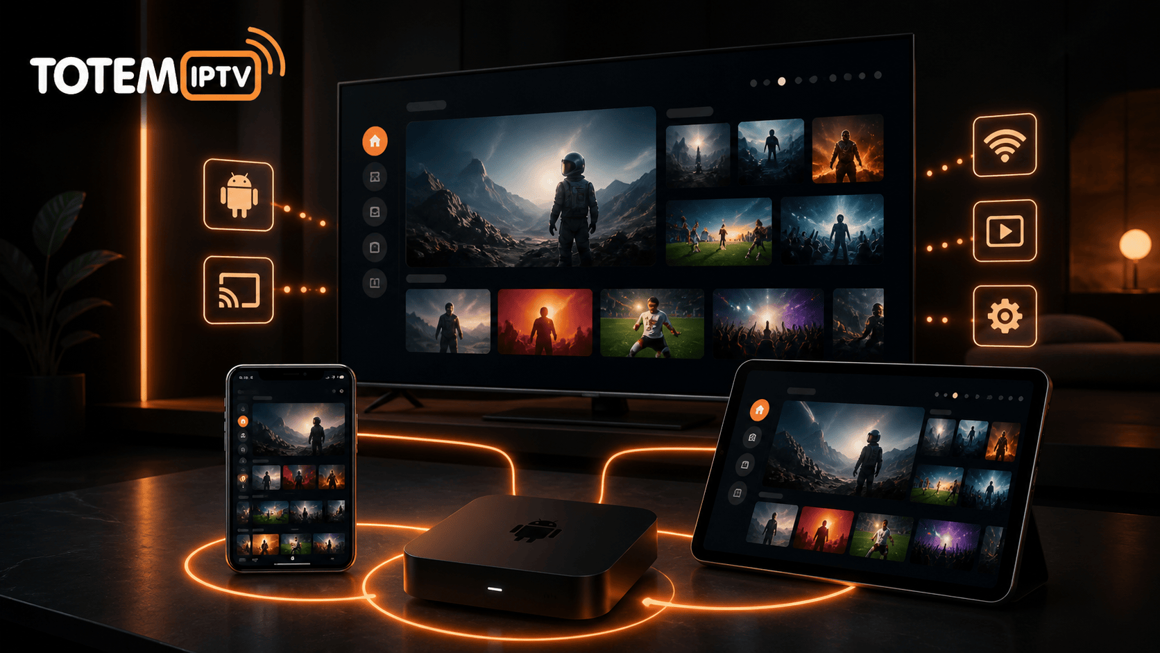 Android IPTV Kullanımı: Telefon, Tablet ve TV Box Rehberi