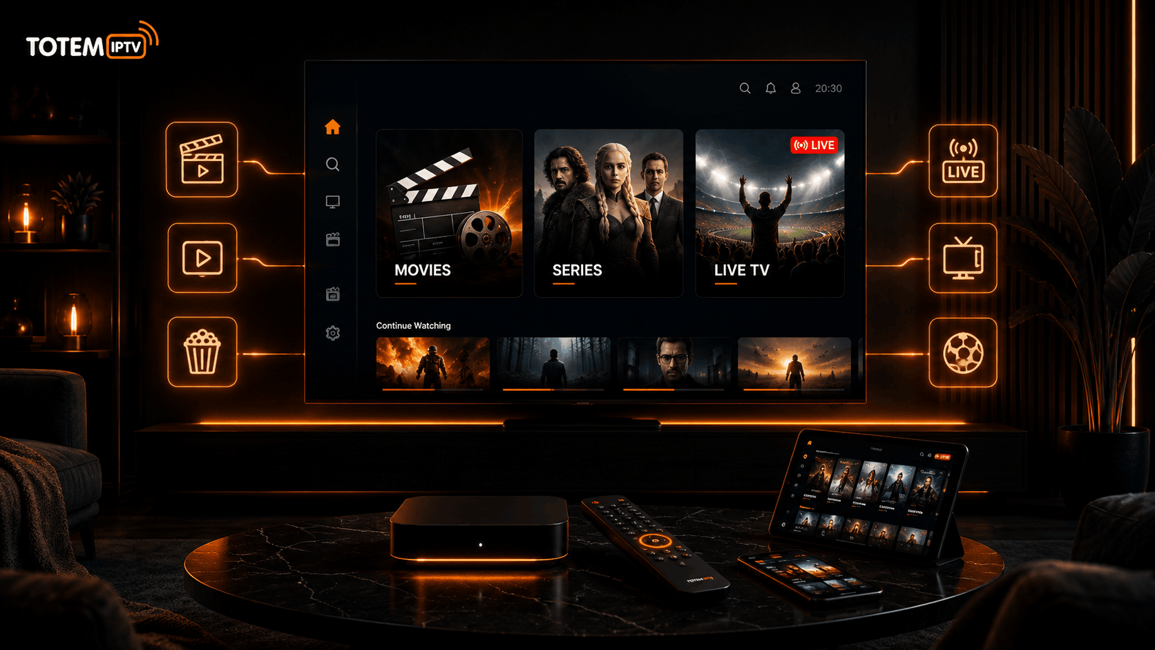 IPTV ile Film, Dizi ve Canlı TV İzleme Deneyimi